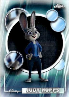 Judy Hopps Base Topps Chrome Disney 66 NM0