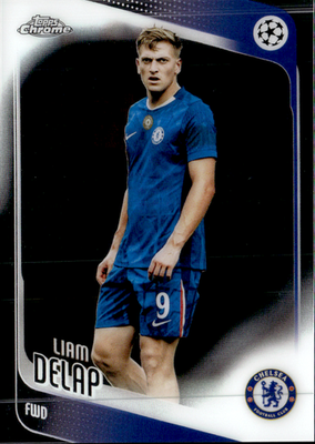 Liam Delap Base Topps ChromeUEFA Club Competitions 192 NM0