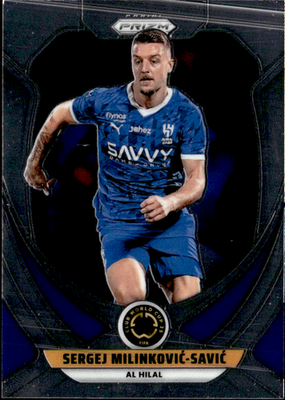 Sergej Milinkovic Savic Base Panini Prizm FIFA Club World Cup 17 NM0