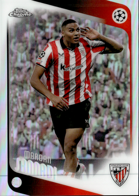 Maroan Sannadi Refractor Topps Chrome UEFA Club Competitions   Refractor 105 NM0