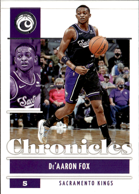 De'Aaron Fox Asia Panini Chronicles   Asia 21 NM0