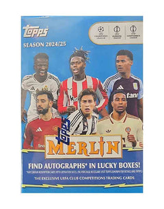 BOÎTE UEFA Club Topps Chrome Merlin 2024-25-1