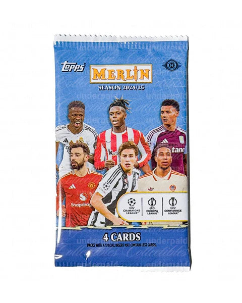 BOÎTE UEFA Club Topps Chrome Merlin 2024-25-2