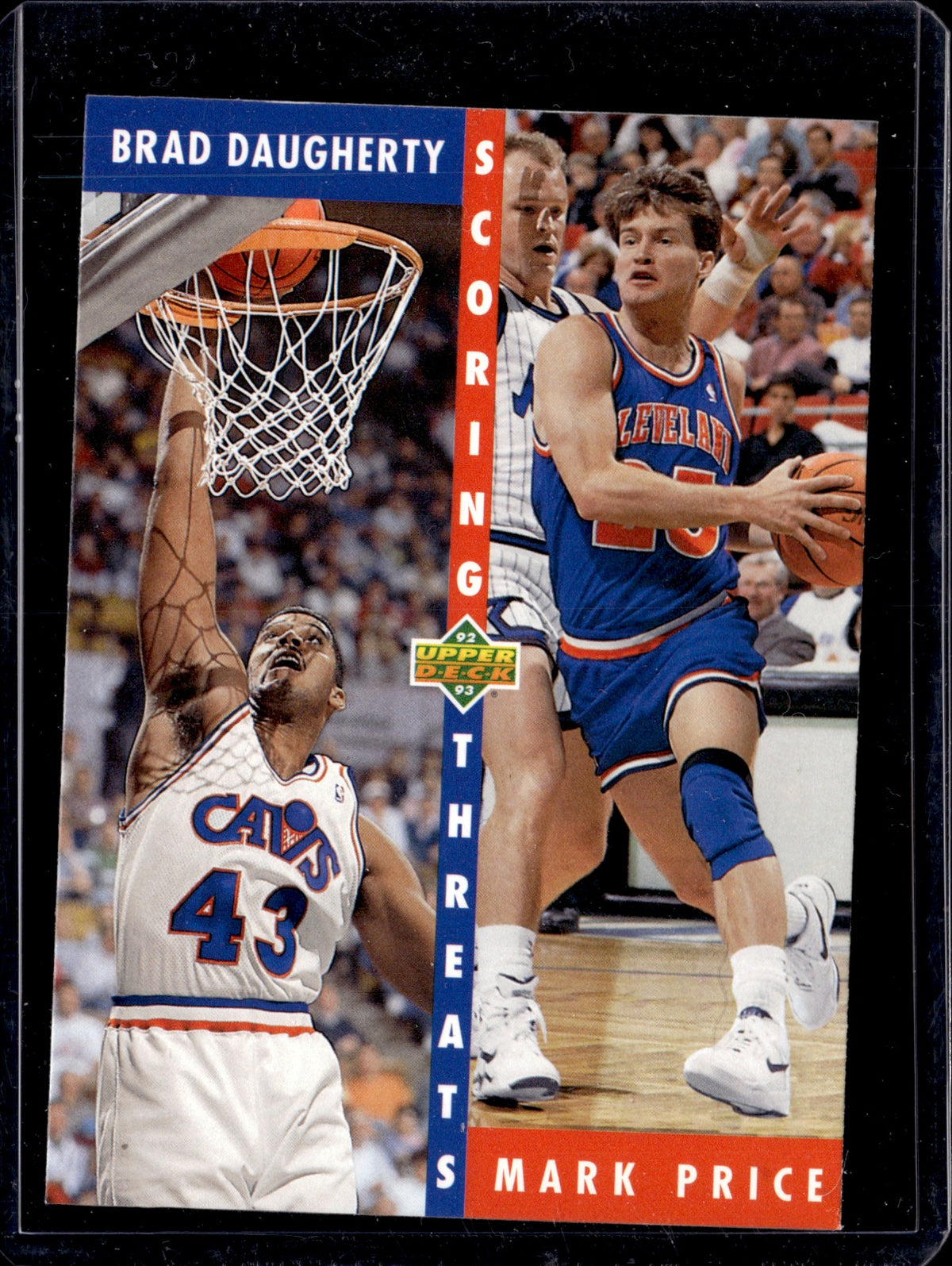 Brad Daugherty / Mark Price Base Upper Deck 498 NM0