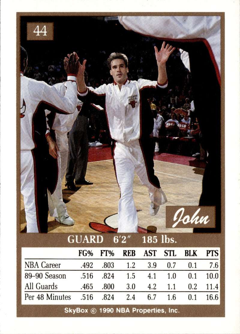 John Paxson Base SkyBox 44 NM1