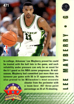 Lee Mayberry Base Upper Deck 471 NM1