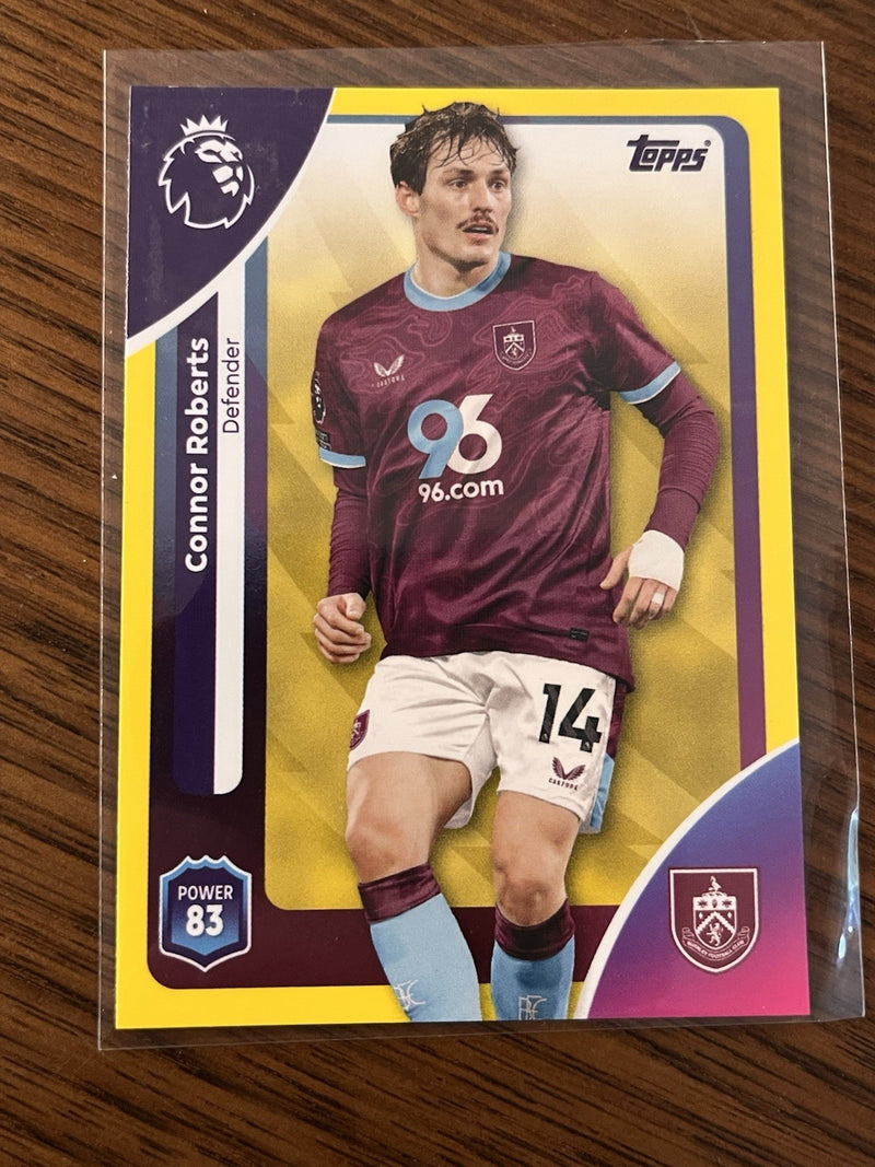 Connor Roberts Parallel Topps Premier League Burnley FC 311 2025/261