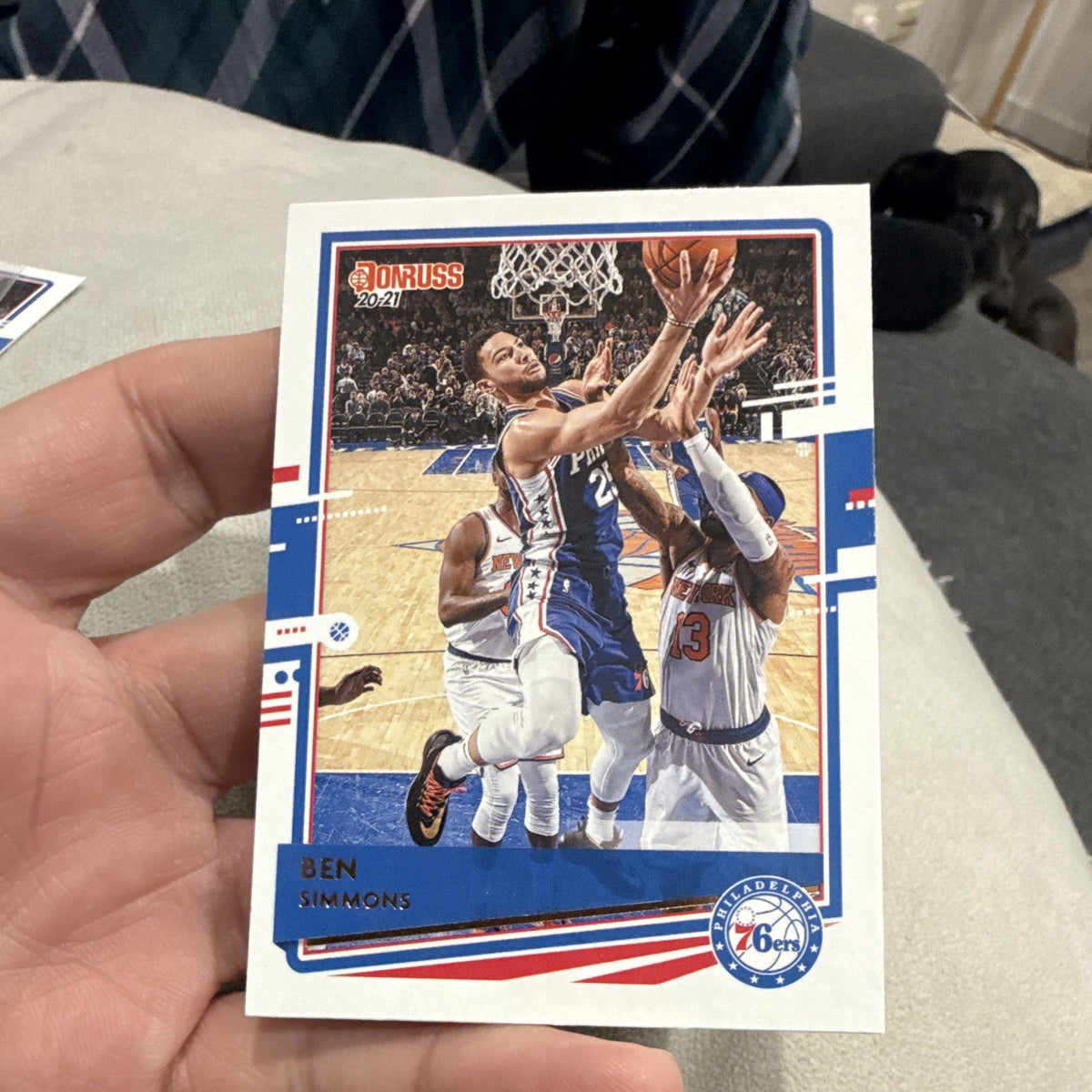 2020-21 Panini Donruss Ben Simmons Base Set 176 Philadelphia 76ers0