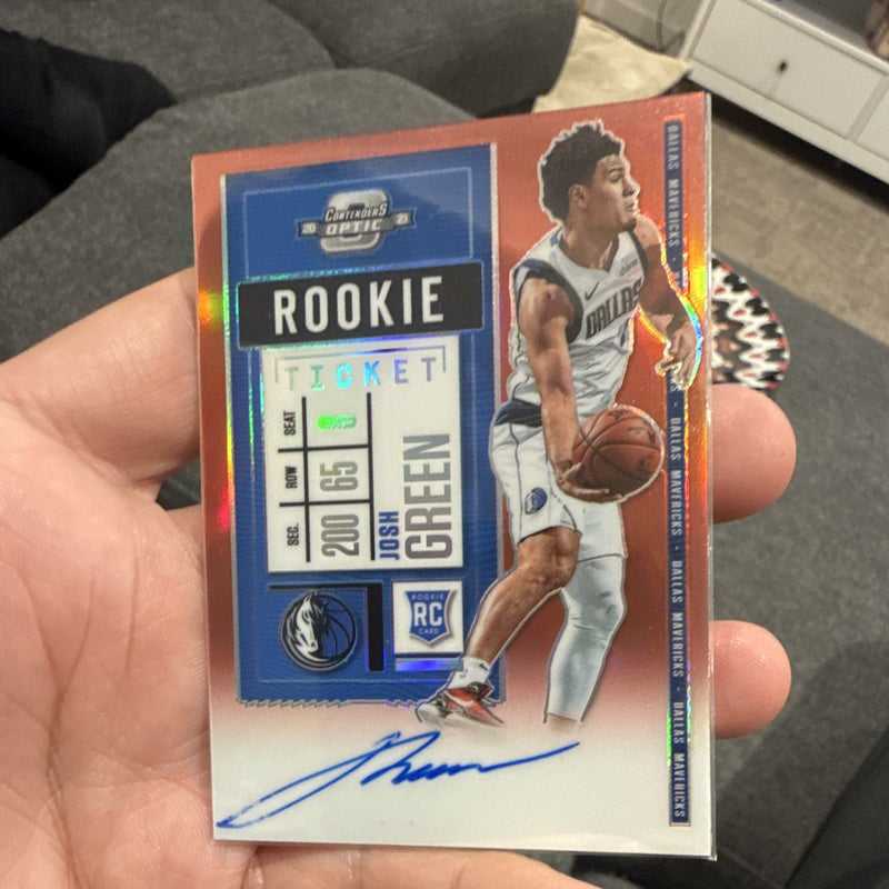 Panini Contenders Optic 2020-21 Josh Green Rookie Ticket Auto /149 #1240