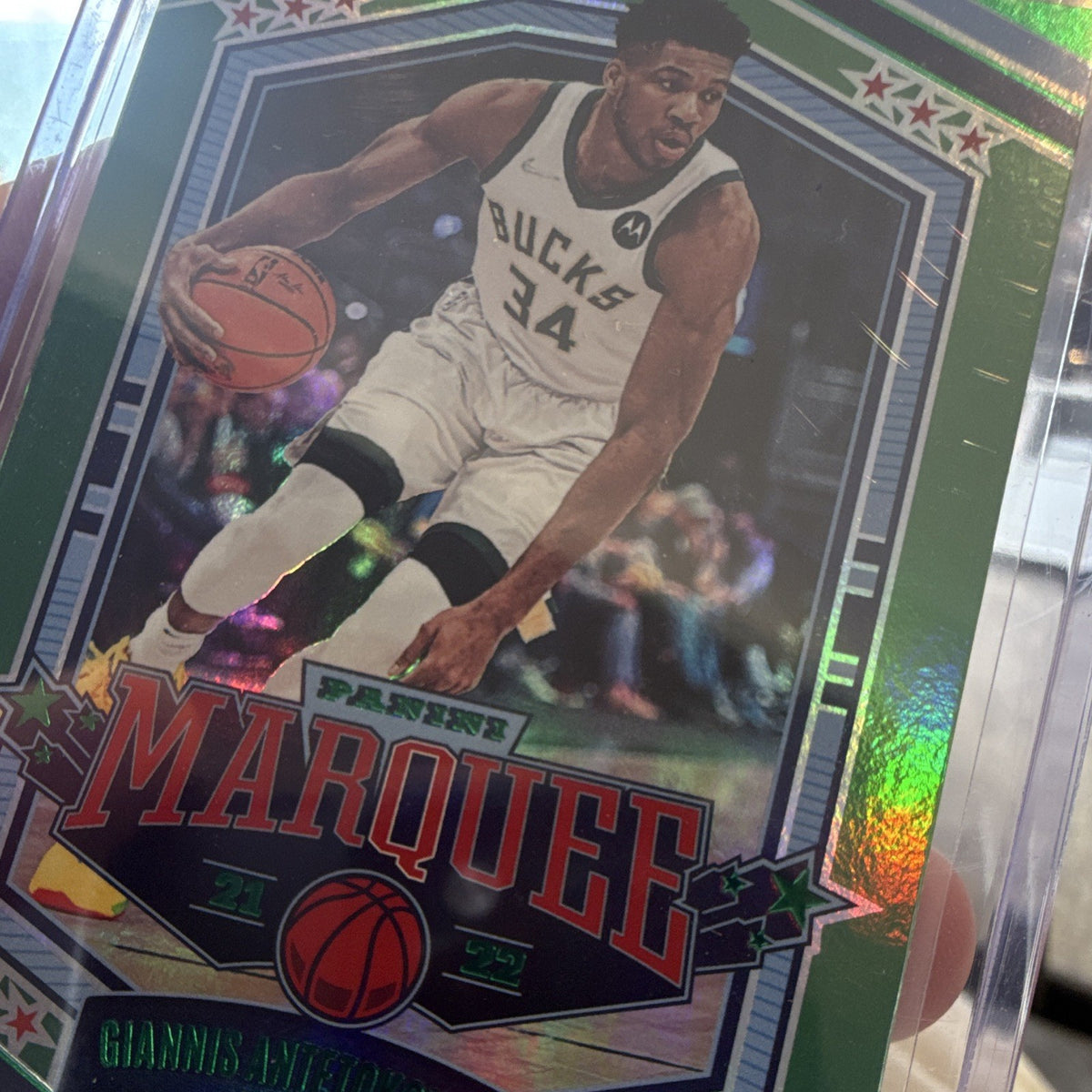 Panini Chronicles Marquee Giannis Antetokounmpo Green #362 Bucks NBA4