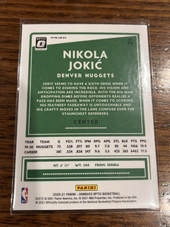 Panini Donruss Optic 2020 21 Nikola Jokić #96 Prizm Denver Nuggets2