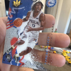 Panini Tyrese Maxey Rookie 2020 21 Court Kings Basketball No.1 76ers2