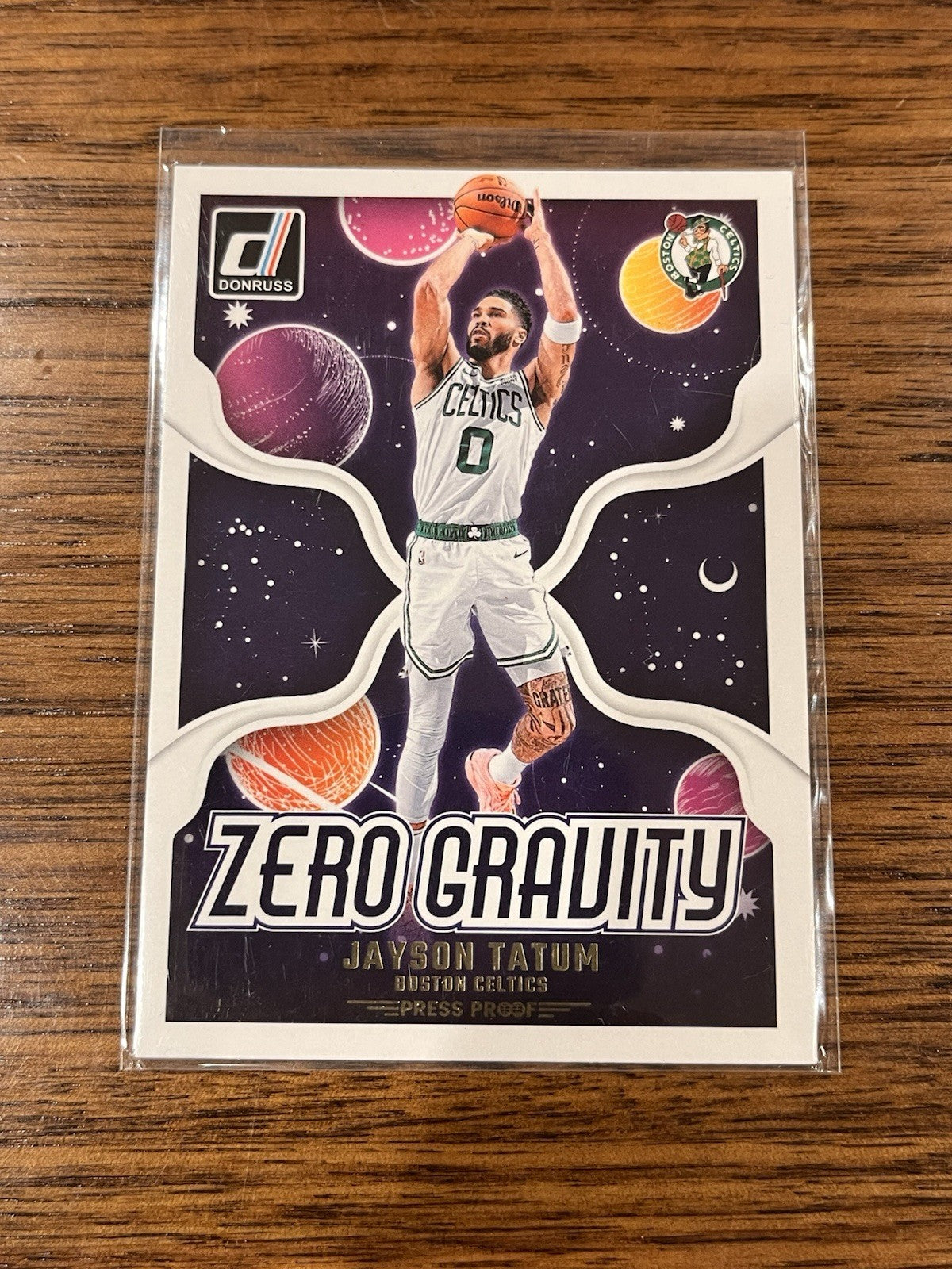 Panini Jayson Tatum Zero Gravity Press Proof Donruss 2024 25 No. 1 Celtics0
