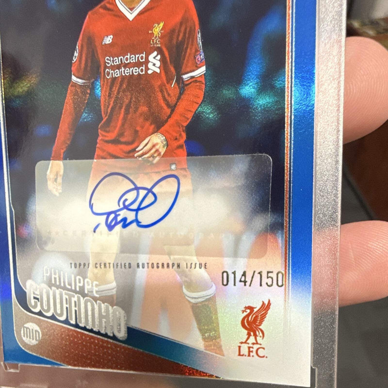 Topps Philippe Coutinho Auto Topps UEFA Club Competitions 2025/26 BA PC 014/1501