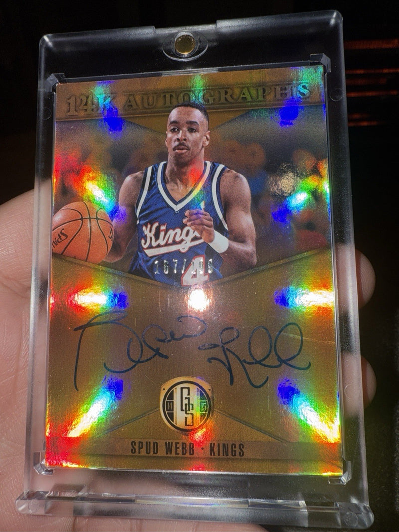 Spud Webb Gold Standard Auto0