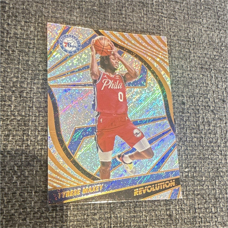 Panini 2021 22 Revolution Basketball Tyrese Maxey Philadelphia 76ers #58 Insert0