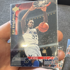 Upper Deck USA Basketball 1994 Shaquille O'Neal Career Highlights Insert #520