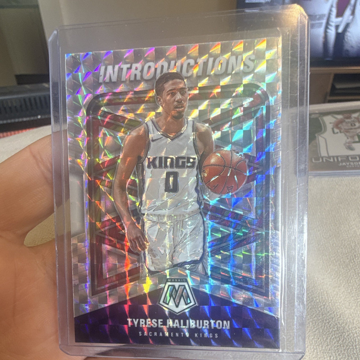 Tyrese Haliburton Introductions 2020 21 Panini Mosaic   Prizm No. 10