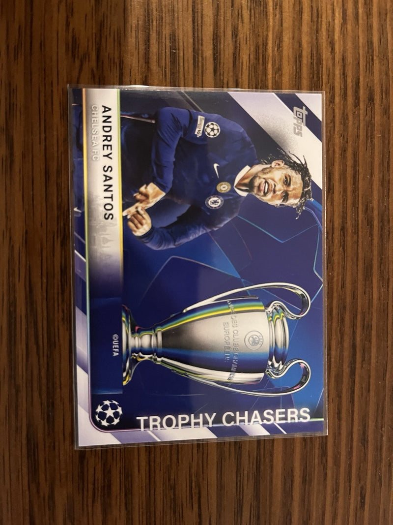 Andrey Santos Trophy Chasers TC 5 Topps UEFA Champions League Chelsea FC 20230