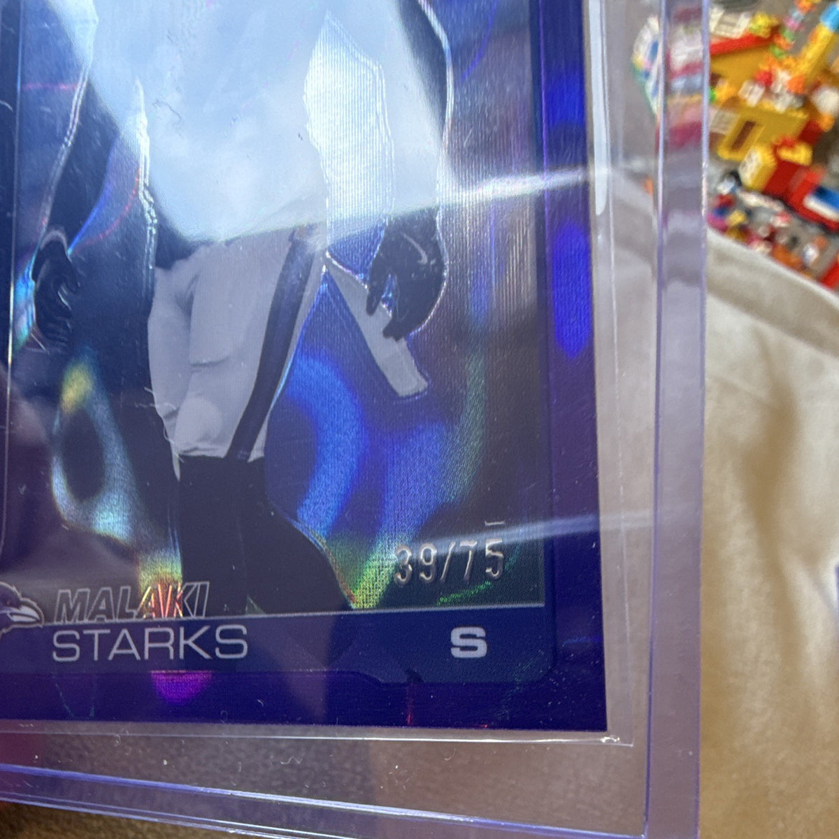 Topps 2025 Topps Chrome Rookies Malaki Starks Baltimore Ravens RC #347 39/751