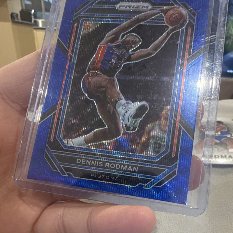 Panini Prizm 2022 23 Dennis Rodman Blue Prizm Detroit Pistons #2913