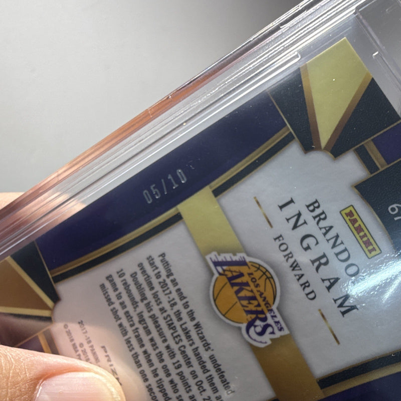 Panini Select Prizms Gold Brandon Ingram Lakers #67 BGS 9 Mint 05/102