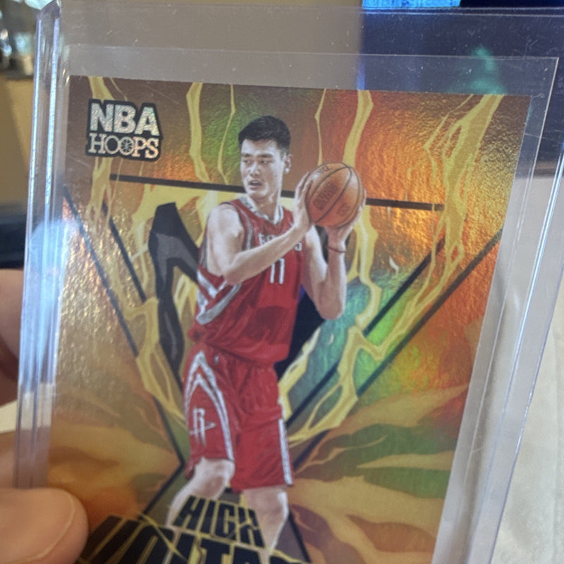 Panini 2024 25 Hoops High Voltage Hologram #22 Yao Ming Houston Rockets2
