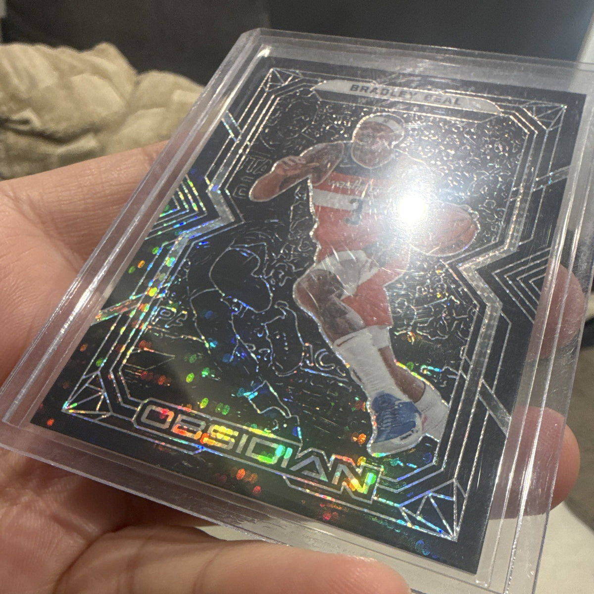 Panini Obsidian 2021 22 Bradley Beal Insert Washington Wizards No. 83