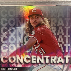 Topps Rhett Lowder Rookie Insert Stadium Club Concentration C 23 Reds 20250