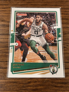 Panini 2020 21 Donruss Basketball Jayson Tatum Base Set #166 Celtics1