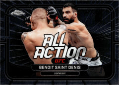 Benoit Saint Denis All Action AA 36 Topps Chrome UFC   All Action NM0