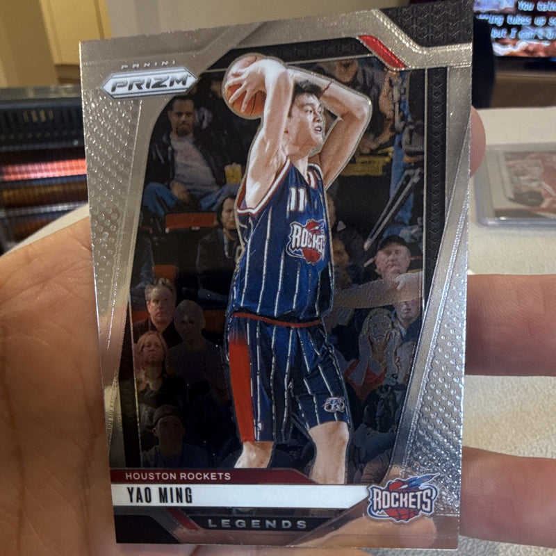Panini Prizm 2024 25 Basketball Legends Yao Ming Base Set #284 Rockets0