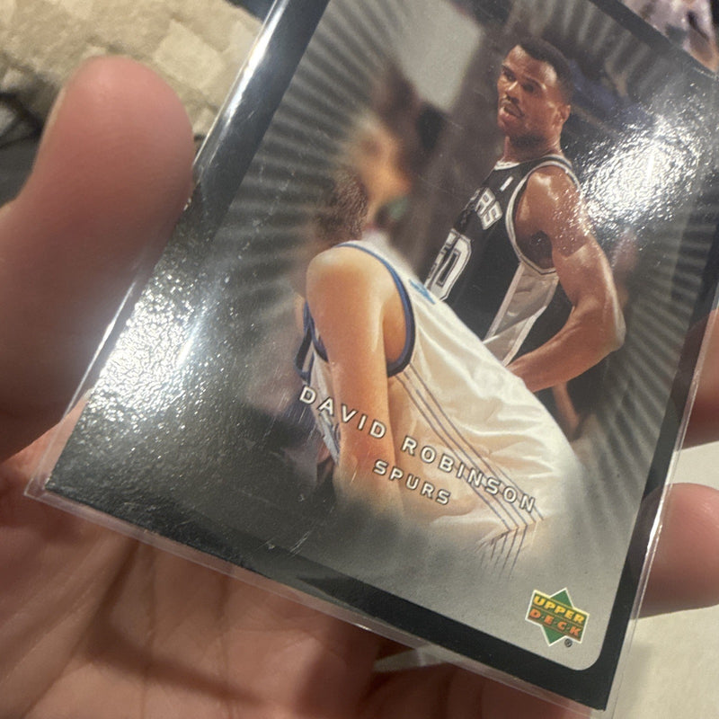 Upper Deck Victory 2003 04 David Robinson #50 San Antonio Spurs NBA Card3