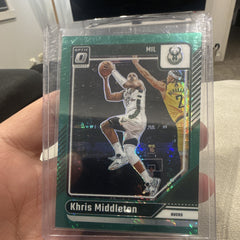 Panini Donruss Optic 2024 25 Khris Middleton Green Prizm #177 095/2490