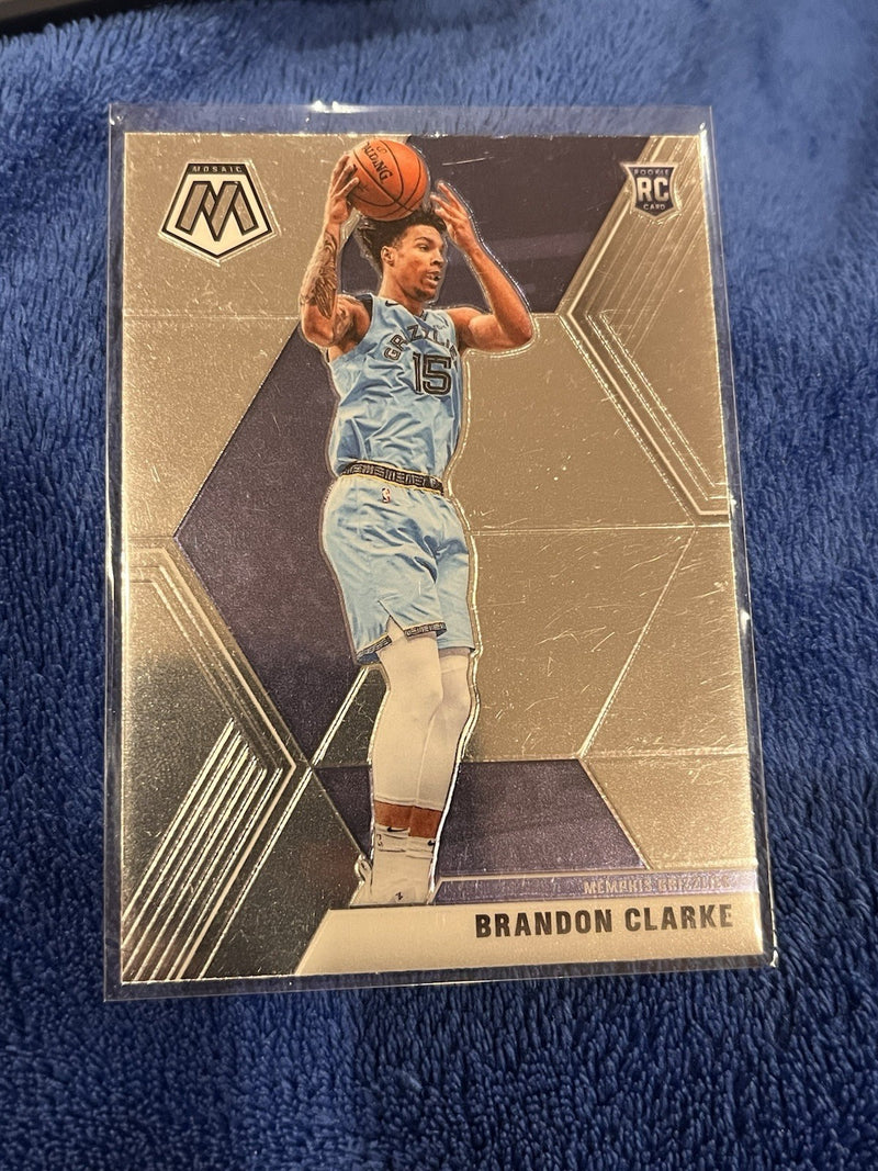 Brandon Clarke Rookie 2019 20 Panini Mosaic Basketball #207 Memphis Grizzlies0