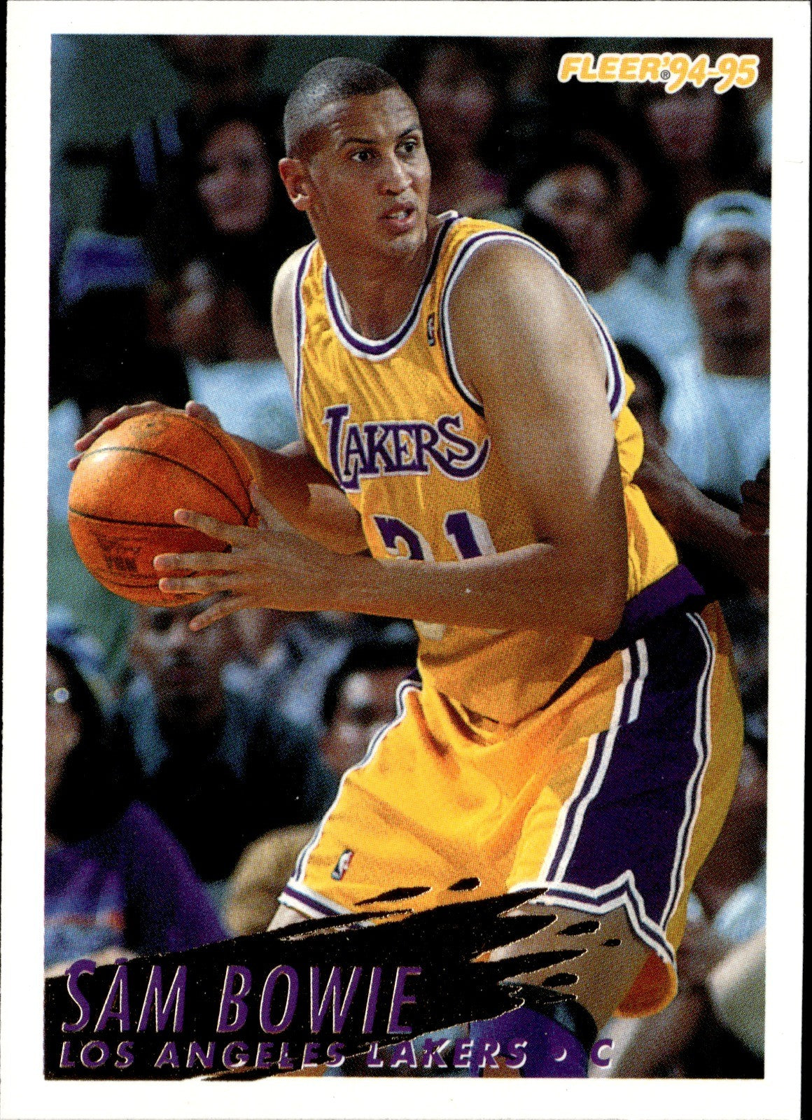 Sam Bowie Base Fleer 305 NM0