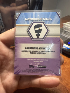 Vee friends Topps Chrome Notorious Ninja Numbered 3/1503