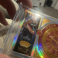 Panini Crown Royale 2021 22 Test of Time No.14 Damian Lillard 36/992