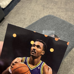 Topps Stadium Club 1992 Karl Malone Utah Jazz #13 Rookie Basketball Card2