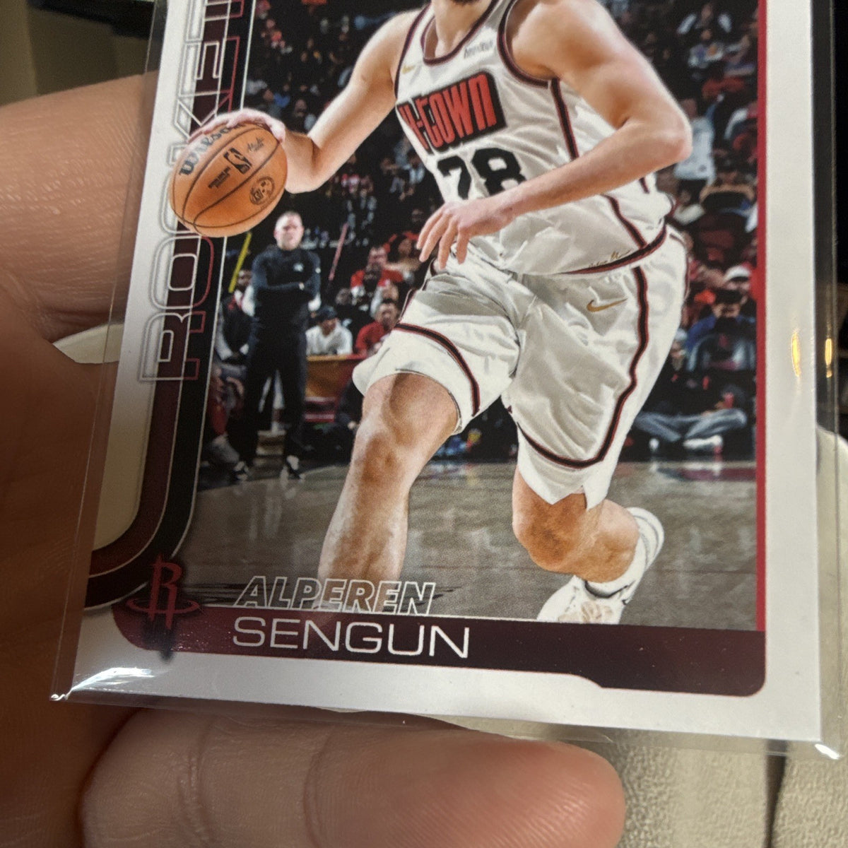 Topps Rookie Alperen Sengun Houston Rockets #180 2024 25 Basketball Card3