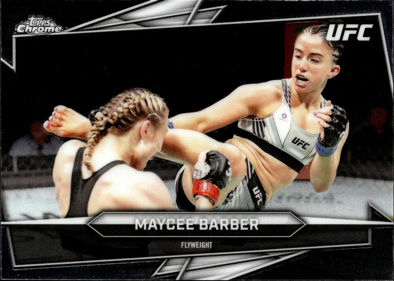 Maycee Barber Base 180 Topps Chrome NM0