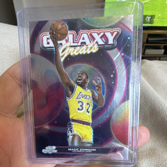 Topps Chrome Galaxy Greats GG 30 Magic Johnson Los Angeles Lakers Insert0