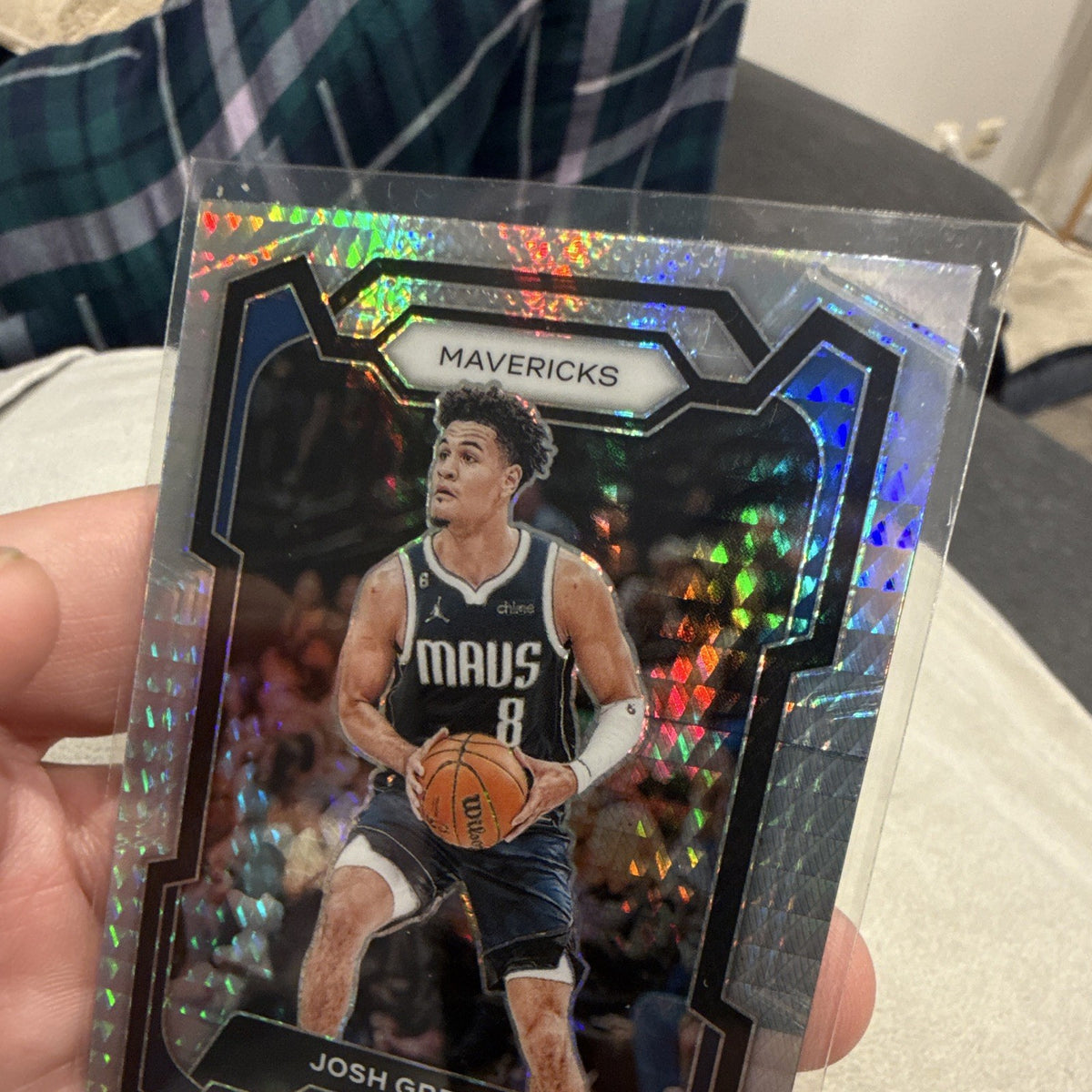 Panini 2023-24 Prizm Basketball Josh Green Dallas Mavericks #201 Parallel2