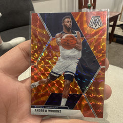 Panini 2019 20 Mosaic Andrew Wiggins Mosaic Parallel #73 Timberwolves0