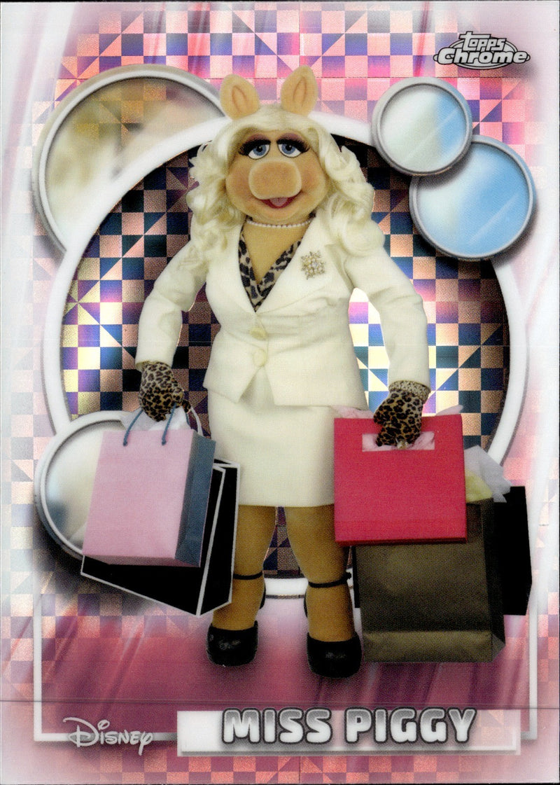Miss Piggy Base Topps Chrome Disney   X Fractor 61 NM0