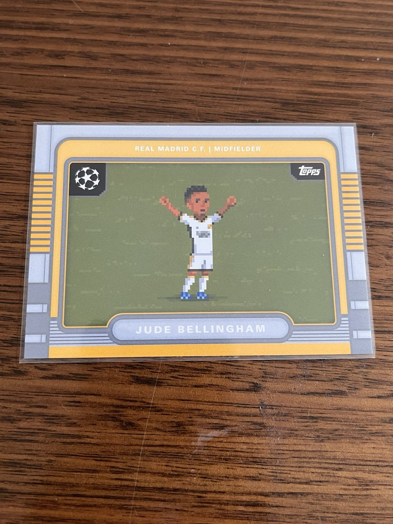 Topps Jude Bellingham Insert 8B 3 Real Madrid C.F. UEFA Champions League1