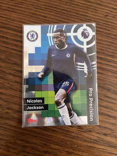 Nicolas Jackson Pro Precision Parallel Topps Premier League 2025/26 4060
