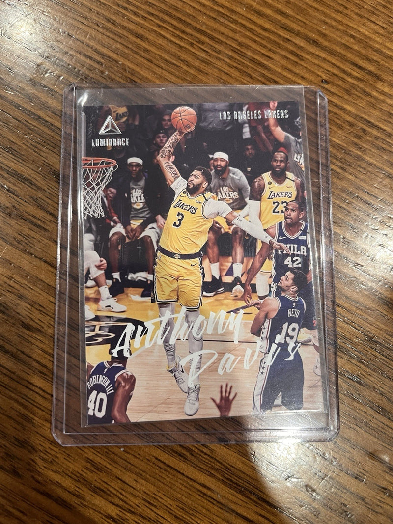 Panini 2019 20 Chronicles Luminance Base Set Anthony Davis Lakers #1570