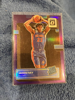 Panini Donruss Optic Rated Rookie Jaden Ivey Detroit Pistons #241 2022 230