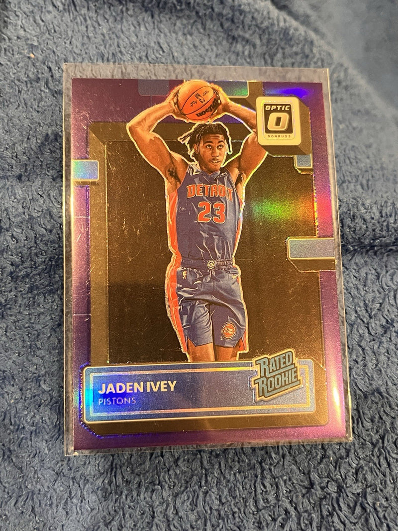 Panini Donruss Optic Rated Rookie Jaden Ivey Detroit Pistons #241 2022 230